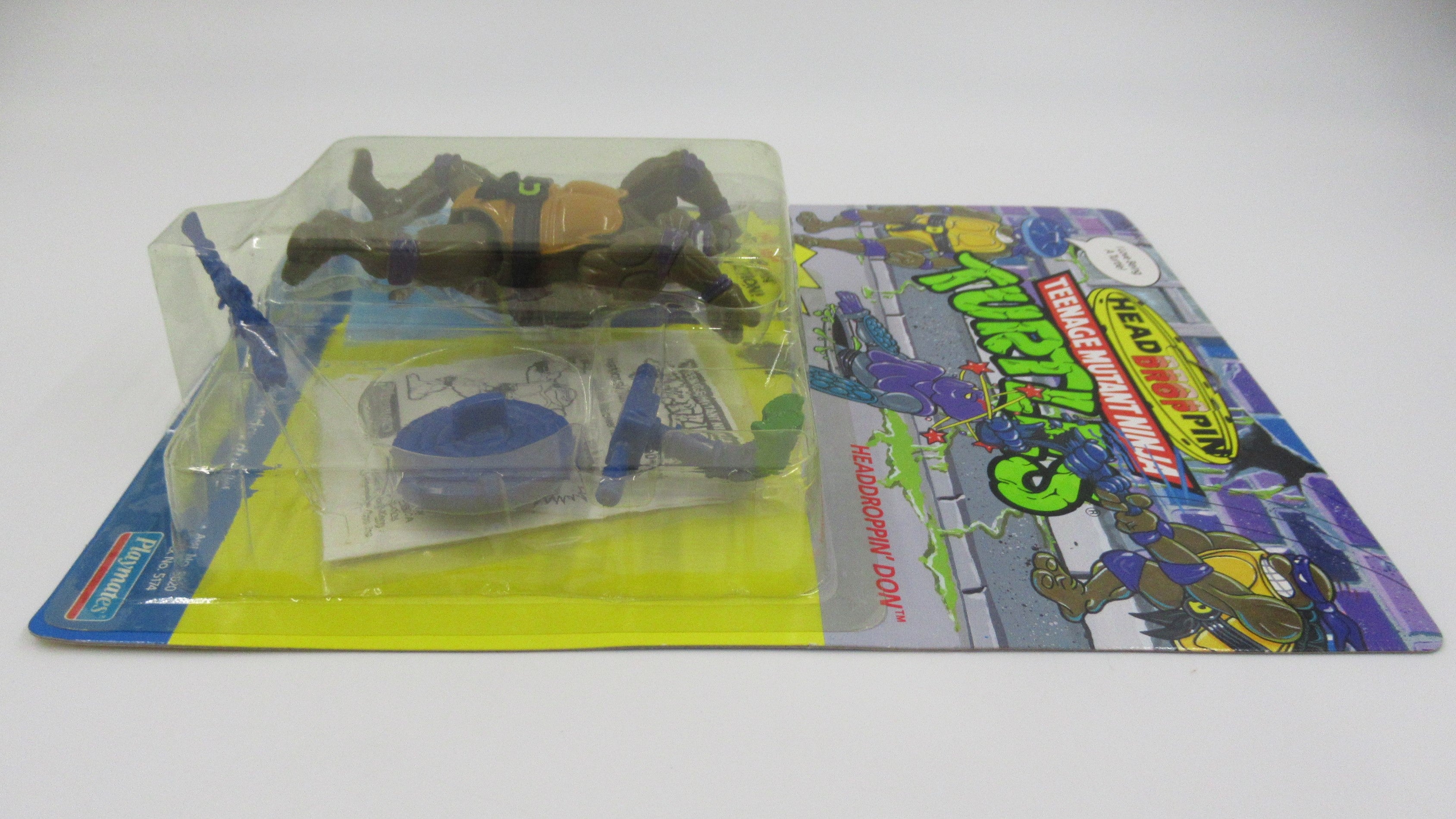 Teenage Mutant Ninja Turtles Headdroppin' TMNTs Set of 4 - Playmates (1991)